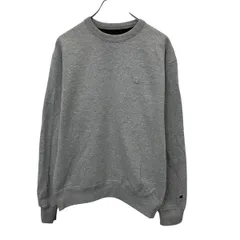 Champion 無地スウェット トレーナー M グレー チャンピオン プルオーバー シンプル トップス 古着卸 アメリカ仕入 a708-6185