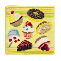 FEILER フェイラー ハンカチタオル Cupcakes 103 lemon 送料無料 即日発送