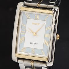 未使用】SEIKO セイコー 腕時計 LUCENT ルーセント スクエア 箱付 