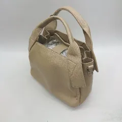 ◇ Θ nano universe ナノユニバース ポーチ付き ハンドバッグ ベージュ系 レディース E  【1503050047333】