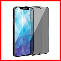 【匿名配送】 iPhone 12/12pro 覗き見防止（全面保護） 【覗き見防止/2枚セット】iPhone 12Pro ガラスフィルム iPhone12 保護