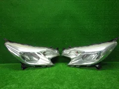 日産　E12 前期 ノート 純正 ヘッドライト　ハロゲン　左右 ☆研磨☆ 日産 ノート E12 純正 左右 ハロゲンヘッドライト