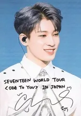 seventeen セブチ ウォヌ wonwoo サイン入り 生写真 seventeen boysbe ウォヌ 直筆サイン Seventeen [BOYS BE