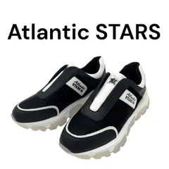 美品 アトランティックスターズ Atlantic STARS ローカット スニーカー NWNN-SF01  GRACE Sneaker   黒 36 23～23.5cm レディース S5V282