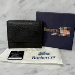 新品 未使用 BURBERRY バーバリー  コインケース 小銭入れ ブラック 黒 本革 レザー