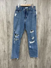 EVISU エヴィス ダメージ加工 ボーイズ デニムパンツ sizeM/－ ■■ レディース