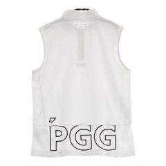 148 PGG 新品タグ付き ノースリーブポロシャツ ホワイト サイズ00 SS