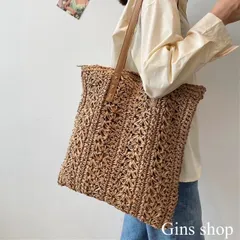 ショルダーバッグ　ショルダー　トートバッグ　かごバッグ　あみバッグ　ストロー素材　夏　サマーバッグ　肩掛け　麦わら　レジャーバッグ　ピクニック　リゾート　夏　大人　丈夫　可愛い　オシャレ　トラベル　使いやすい　軽い　２WAY　ファスナー付き 草編み 編み込み