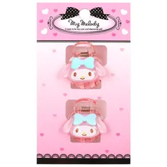 マイメロディ ヘアクリップ 2個セット クリアミニヘアクリップセット サンリオ sanrio キャラクター