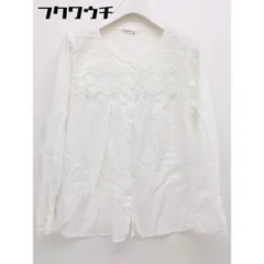 ◇ SM2 サマンサ モスモス 長袖 シャツ ブラウス サイズM オフホワイト レディース  【中古】 【1112030002202】