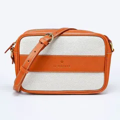 新品 イルビゾンテ IL BISONTE ショルダーバッグ クロスボディバッグ レディース ナチュラル キャラメル BCR351TCV005NA300B