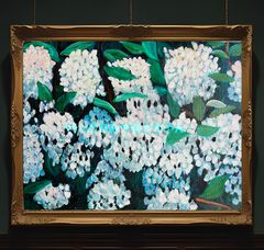 73×91㎝「ヴィルジュスト通りの家」油彩・原画・F30 73×91㎝「ヴィルジュスト通りの家」油彩・原画・F30
