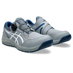 asics 安全靴 BOAシステム グレー - メルカリ