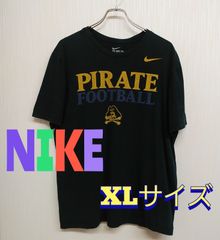 NIKE　ナイキ　濃紺　Ｔシャツ　XL　素材不明　古着