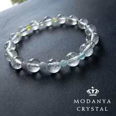パステルカラーストーンとヒマラヤ水晶のブレスレット1117（天然石）