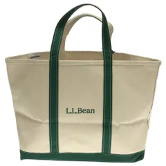 NEIGHBORHOOD (ネイバーフッド) 23SS ×L.L.Bean TOTE-L BOAT AND TOTE キャンバストートバッグ エルエルビーン ホワイト/グリーン 231KMLBN-CG04のサムネイル