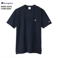 ［2025新作］Champion チャンピオン  C3-X352 ショートスリーブTシャツ ベーシック チャンピオン 370NAVY　Sサイズ