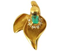 ミ沢コレクション彫金K18七宝コンフリーペンダント - メルカリ