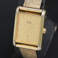 セイコー ミニタンク ゴールド レクタン SGP×SS - メルカリ