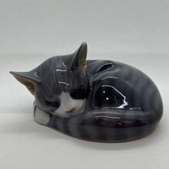ロイヤルコペンハーゲン 眠り猫 フィギュリン - メルカリ
