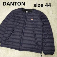 【44】ダントン　ダウンジャケット Danton（ダントン） ダウンジャケット 44 ネイビー メンズ : ZOZOTOWN