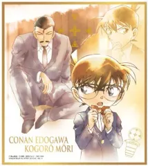 【中古】食玩 雑貨 【レア】11.江戸川コナン＆毛利小五郎(箔押し)  「名探偵コナン色紙ART7」