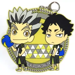 【中古】雑貨 木兎光太郎＆赤葦京治 特大ラバーキーホルダー 「とれトレ ハイキュー!!」 BIG賞(D賞)