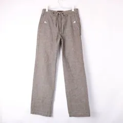 アーバンリサーチドアーズ ロングパンツ コットン100% ストレート 無地 ボトムス レディース 36サイズ グレー URBAN RESEARCH DOORS 【中古】