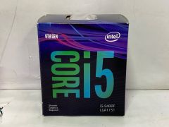 [中古PCパーツ] Core i5-9400F 2.90GHz