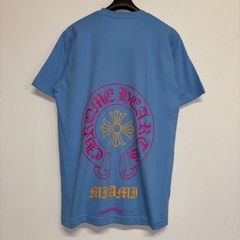 クロムハーツ★CHベースボール 長袖Tシャツ ブルー/ホワイト org.jpg