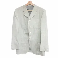 コムデギャルソンオムプリュス COMME des GARCONS HOMME PLUS タグ付 AD1995 95AW SLEEP期 田中オム アーカイブ テーラードジャケット ロングジャケット ブレザー 4B ヴィンテージ グレー S IBO66