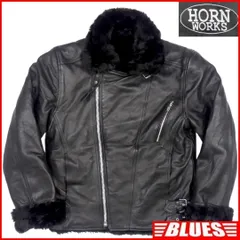 ライダースジャケット 本革 ダブル メンズ レザージャケット L 黒TY2033