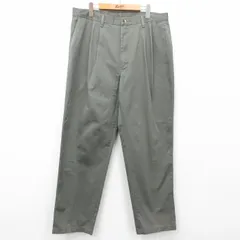 W37/古着 ラングラー パンツ メンズ TIMBER CREEK コットン 緑系 グリーン 25may30 中古 ボトムス ロング