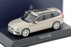 ノレブ 1/43 ボルボ V60 2018 ライトグレーメタリック Norev 1:43 Volvo V60 Pbble Grey 870018