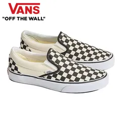 VANS CLASSIC SLIP-ON スニーカー スリッポン チェッカーボード SNEAKER SHOES 靴 VN000EYEBWW Checkerboard バンズ