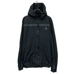Reebok ナイロンジャケット 2XL ブラック ビッグサイズ バッグプリント フルジップ 古着卸 アメリカ仕入 a611-5360