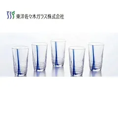 東洋佐々木ガラス 和の彩 流舞 一口ビール 5個セット (G074-T312) ビールグラス