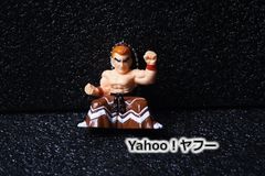 レトロ 品 SNK 餓狼伝説 ギースハワード フィギュア キーホルダー 格闘ゲーム ハワード・コネクション 総帥 古武術 昭和 レトロ