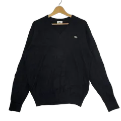 70年代 80年代 フランス ラコステ ネイビー サイズ4 長袖 70-80's フランス製 LACOSTE L/S Polo Shirt 5 / ラコステ