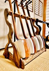 木製三味線スタンド　太刀掛 木製三味線スタンド 太刀掛 bbmusic_jasuzuki105