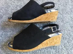 33‐8　PADOUROUGE　（ パドリュージュ）ウェッジサンダル　厚底サンダル　ミュール厚底　Mサイズ