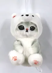 【中古】キーホルダー シロクマ 海の生き物にゃんマスコットぬいぐるみ 「mofusand」