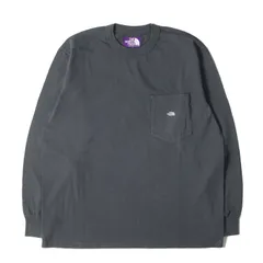 THE NORTH FACE PURPLE LABEL ノースフェイス パープルレーベル Tシャツ サイズ:S / ロングスリーブ ヘビー ポケット Tシャツ (7oz Long Sleeve Pocket Tee) / アスファルトグレー【メンズ】【中古】
