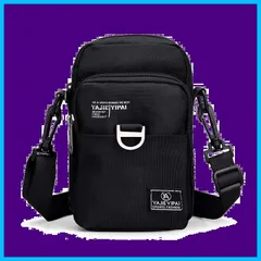 斜め掛け ミニバッグ 肩掛け レジャーバッグ スマホバッグ メンズ ミニポーチ サコッシュ ショルダーバッグ スマホポーチ 小さめ 軽量 [Gincci] 小物入れ お出かけ