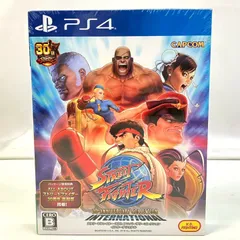 01w-4397 〇 未開封品 PlayStation4 PS4 ソフト ストリートファイター 30th アニバーサリーコレクション インターナショナル 【中古品】