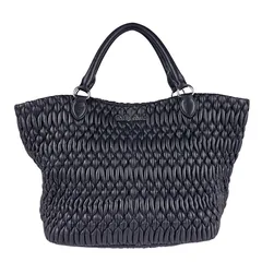 ナッパクリスタル　ブラック 楽天市場】【美品】ミュウミュウ 【MIUMIU】 ナッパクリスタル