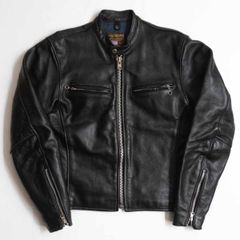 美品】 VANSON 【COMT シングルライダースジャケット】38 レザー
