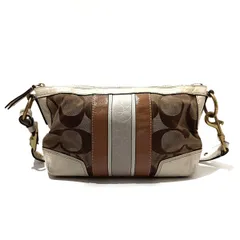 極美品⭐︎COACH コーチ ワンショルダーバッグ 肩掛け シグネチャー ベージュ COACH コーチ シグネチャーワンショルダー ベージュ/ブラウン