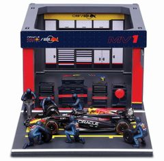 レッドブル2010 RB6 WCピットストップジオラマフィギュア 1/43 レッドブル2010 RB6 WCピットストップジオラマフィギュア 1/43 - メルカリ