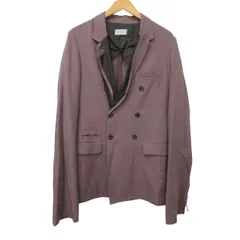 未使用✨️21AW ベッドフォード ダブルセットアップ カシミヤ混 ピーチカラー 未使用✨️21AW ベッドフォード ダブルセットアップ カシミヤ混